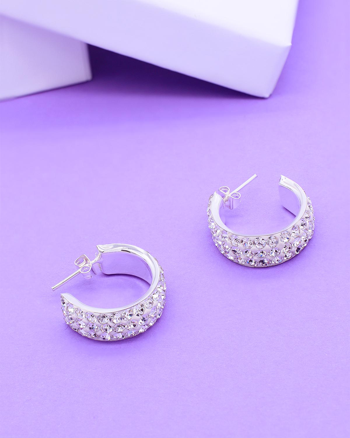 dicke creolen silber