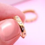 gold hoops earrings sterling silver plated hypoallergenic