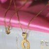 lucky charm necklace 24k gold vermeil