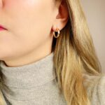 medium gold hoop earrings