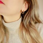 real gold hoop earrings