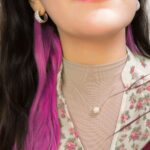 sterling silver hoop earrings zirconia