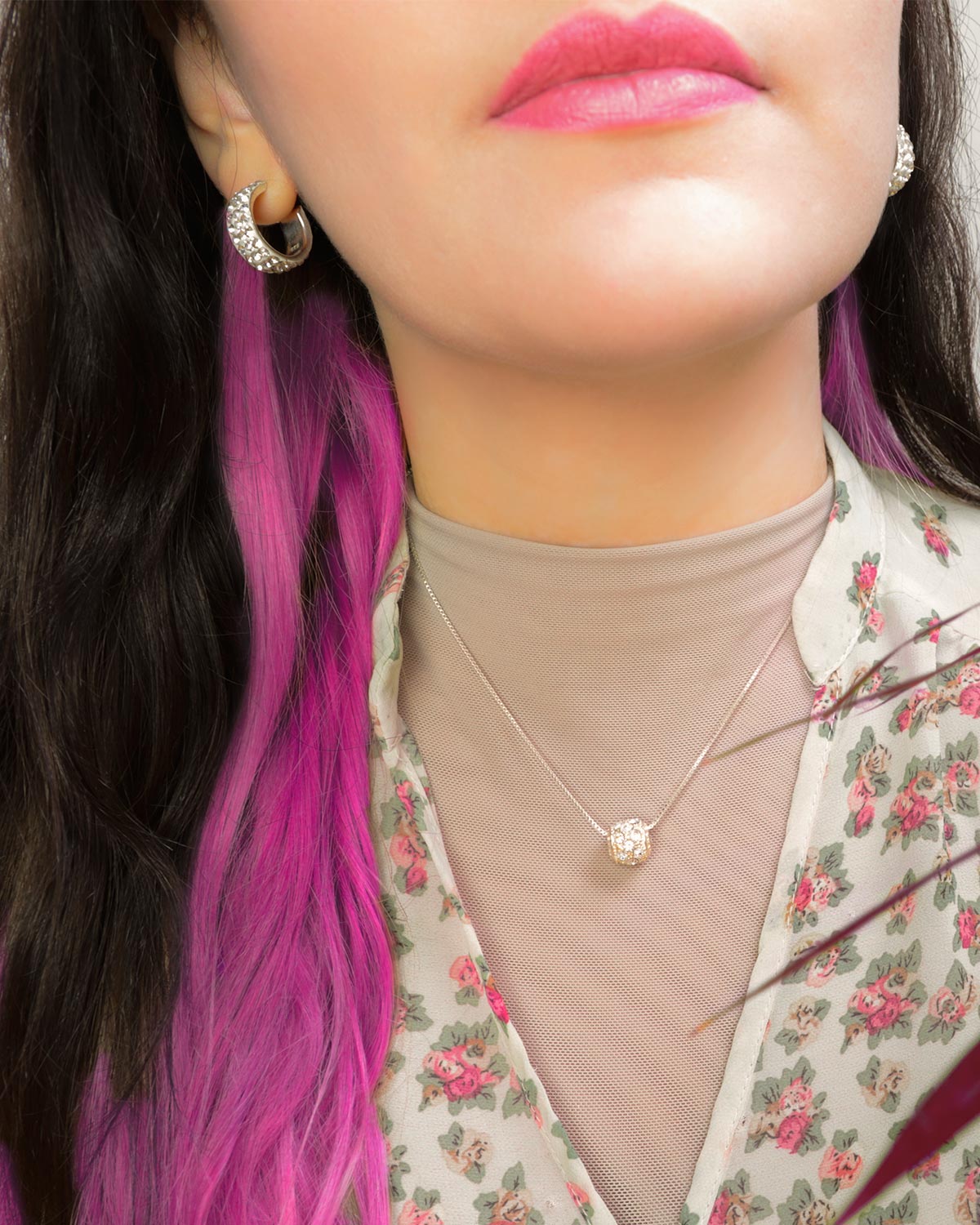 sterling silver hoop earrings zirconia