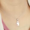angel necklace 925 sterling silver