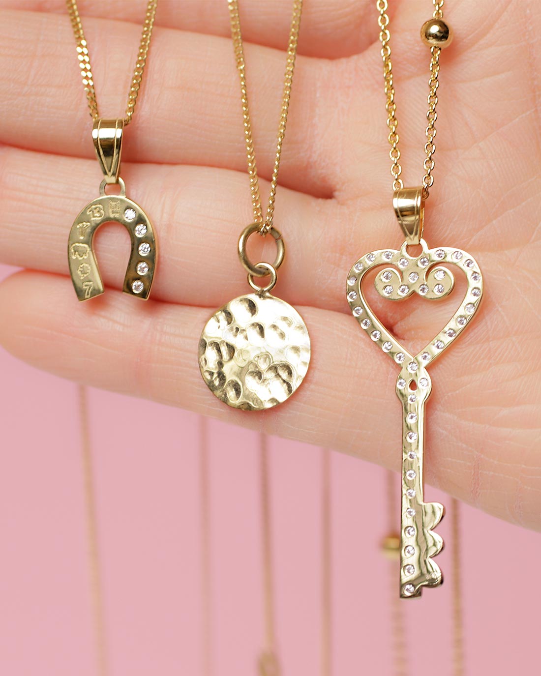 gold coin pendant centenario vermeil