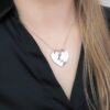 mended heart necklace 925 sterlingsilver