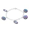 Swarovski crystals bracelet 925 sterling silver