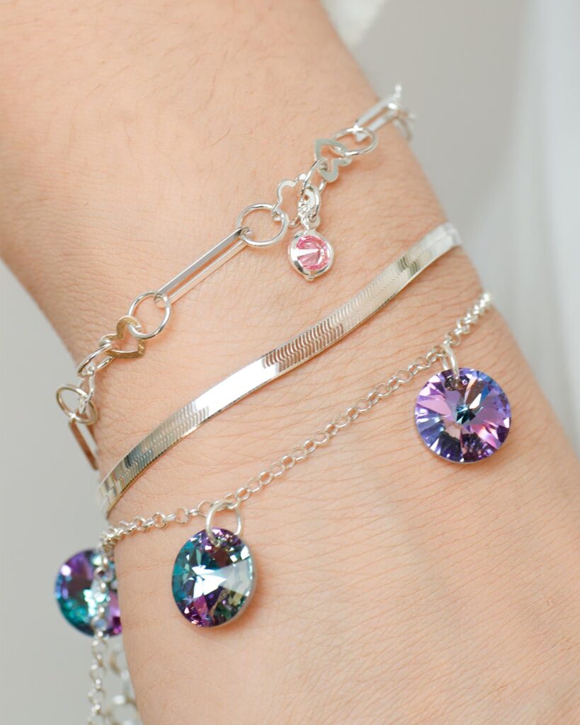 bracelet stacking 925 sterling silver affordable