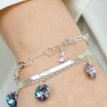 silver bracelet stacking 925