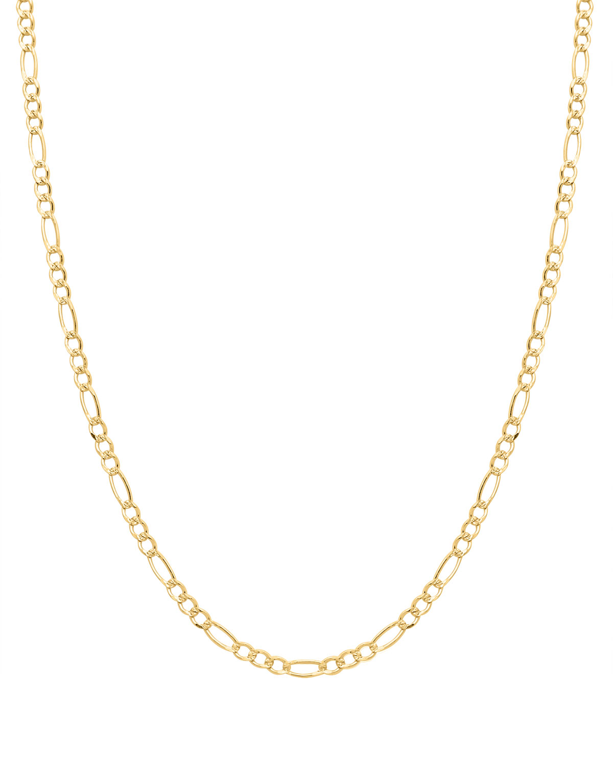 gold figaro chain 925 silver