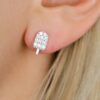 popsicle earrings silver 925