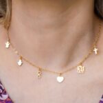 love God necklace gold vermeil