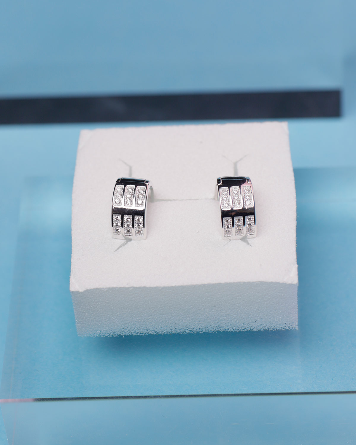 breite creolen silber 925