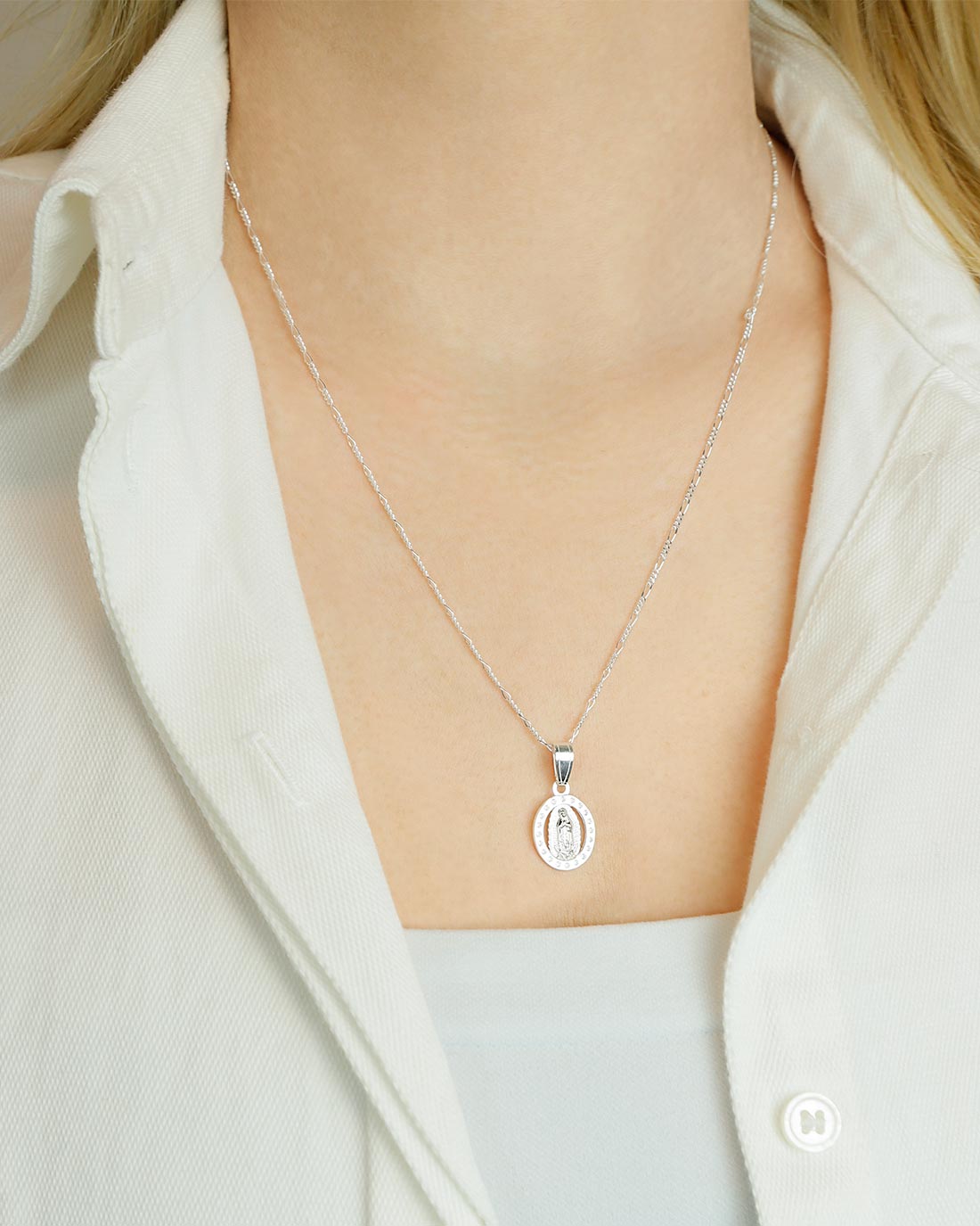 925 sterling silver guadalupe virgin mary medal