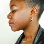 chunky gold earrings vermeil 24k