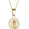 guadalupe necklace gold