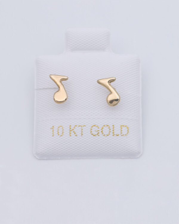 gift idea womens small earrings solid 10K gold