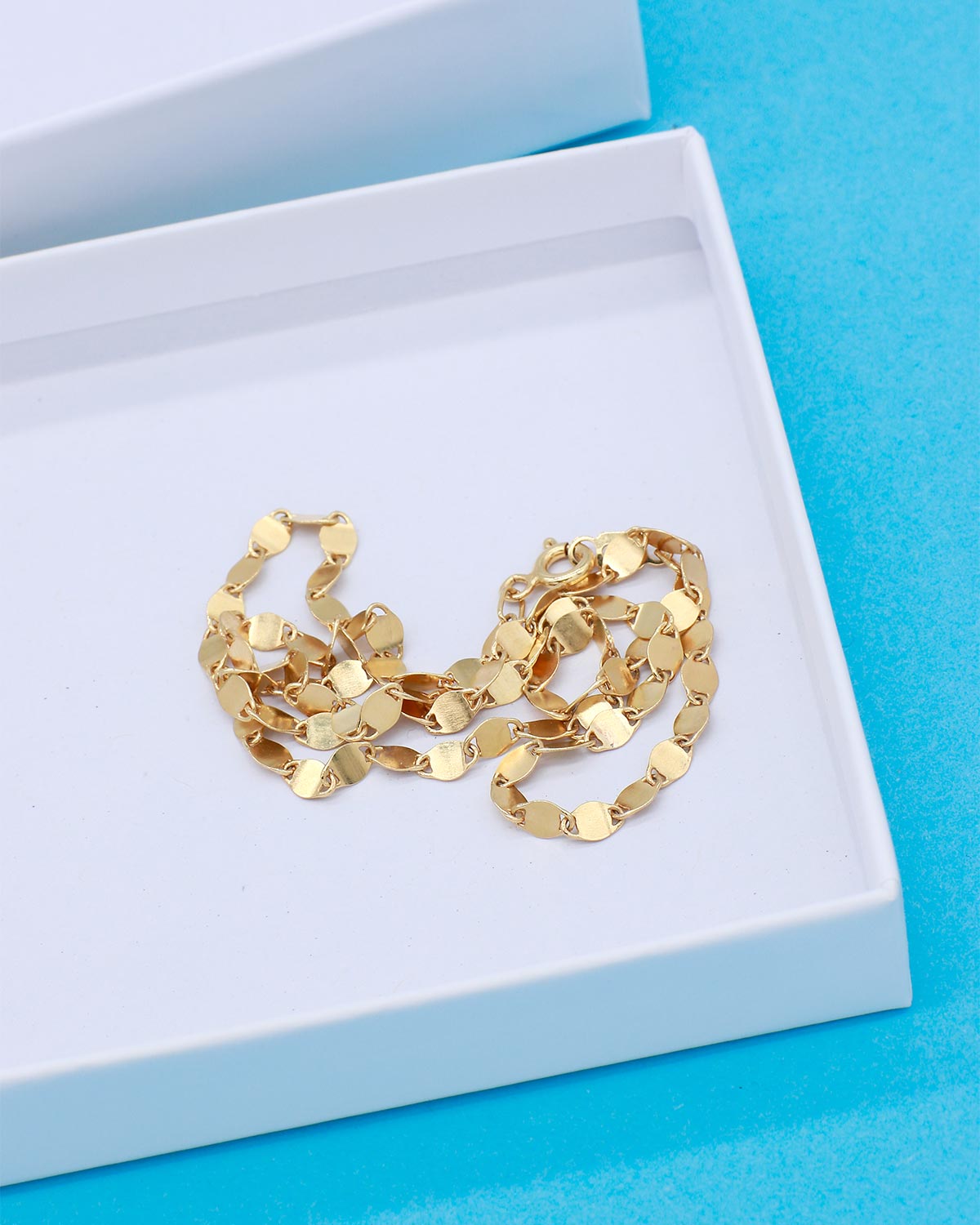 beautiful gold chain 40 cm